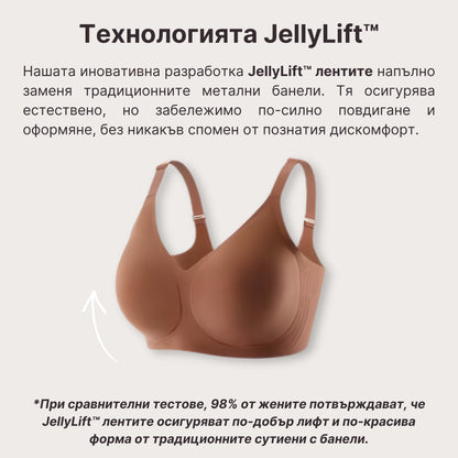 NURA Jelly™ — сутиенът, който забравяш, че носиш